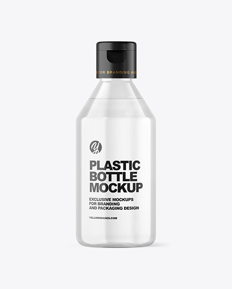 Clear Cosmetic Bottle Mockup Clear Cosmetic Bottle Mockup