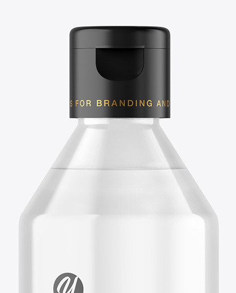 Clear Cosmetic Bottle Mockup Clear Cosmetic Bottle Mockup
