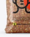 Brown Rice In Matte Package Mockup