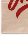 Kraft Paper Shopping Bag Mockup