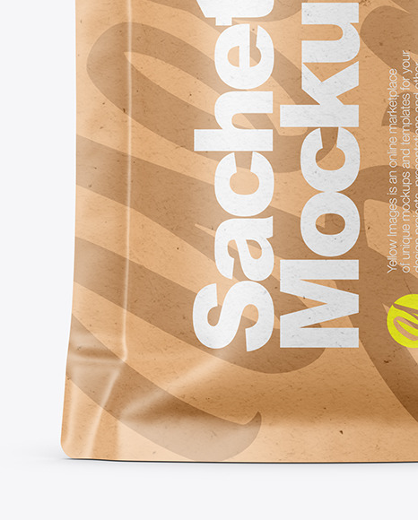 Kraft Sachet Mockup