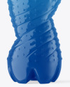 Glossy Plastic Bottle Mockup