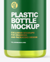 Color Plastic Cosmetic Bottle Mockup Color Plastic Cosmetic Bottle Mockup