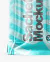 Metallic Sachet Mockup