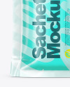 Sachet With Liquid Mockup