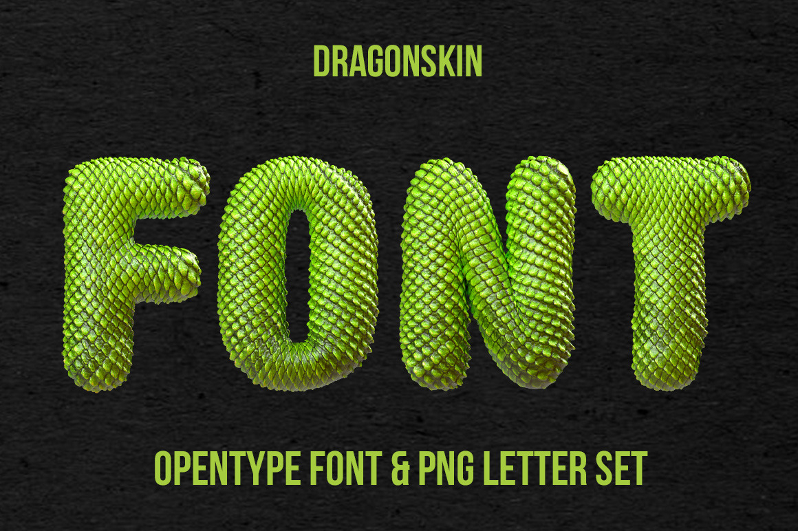 Dragon Skin Font