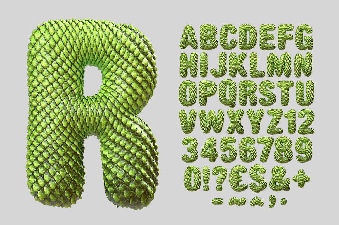 Dragon Skin Font