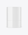 Glossy Paper Tube Mockup