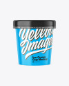 Matte Ice Cream Cup Mockup