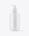 Glossy Plastic Bottle Mockup