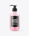 Glossy Plastic Bottle Mockup