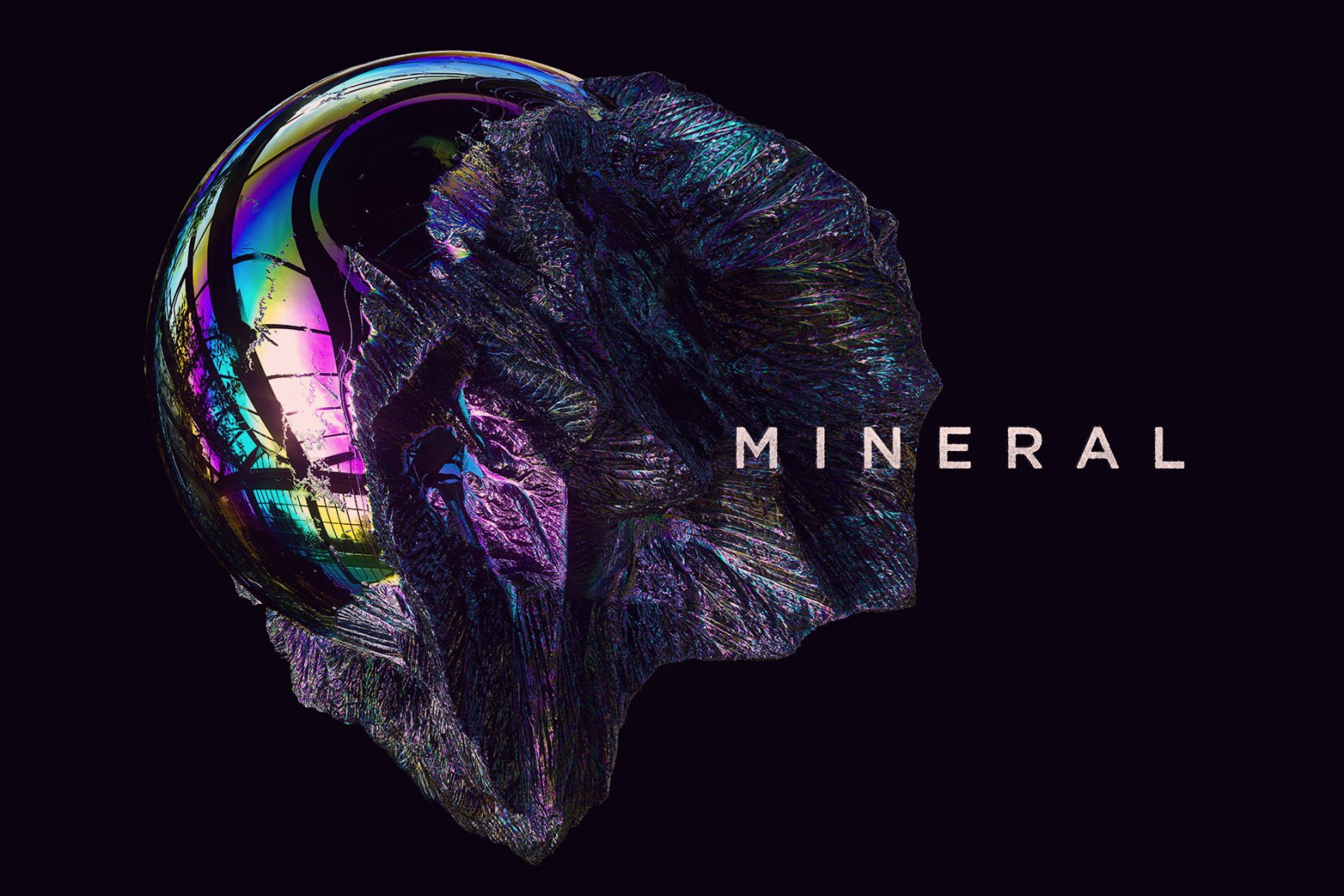 Mineral: Iridescent Abstract Formations