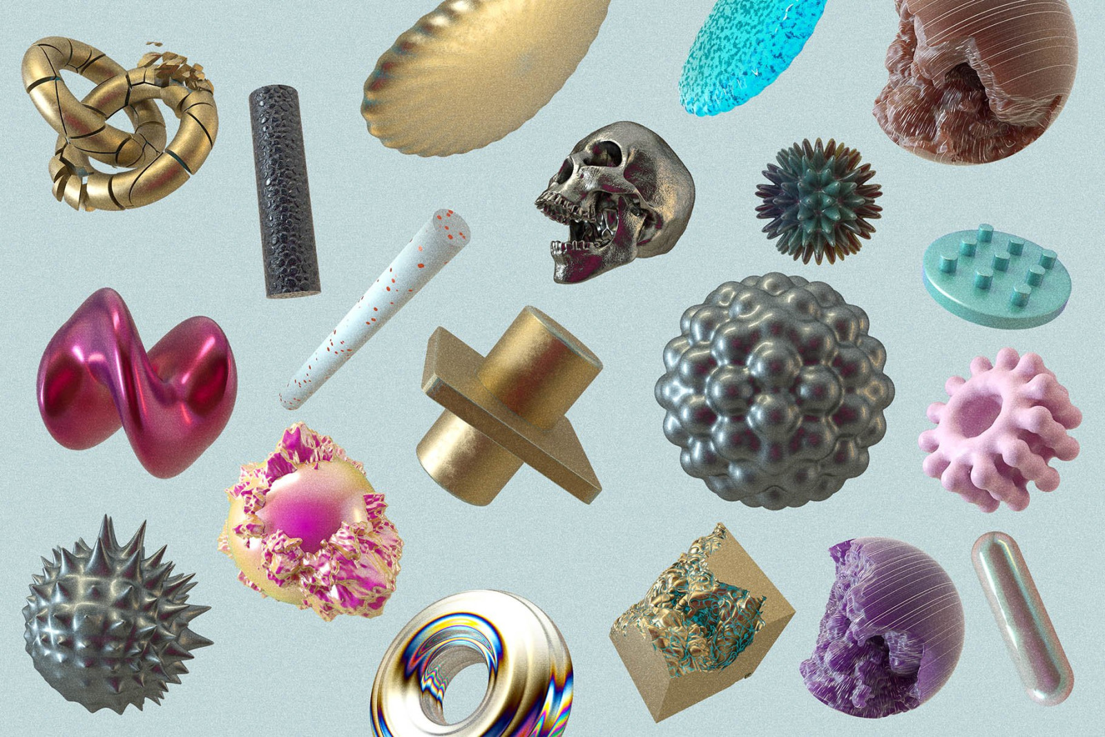 Shapes: 140 Abstract 3D Shapes Shapes: 140 Abstract 3D Shapes