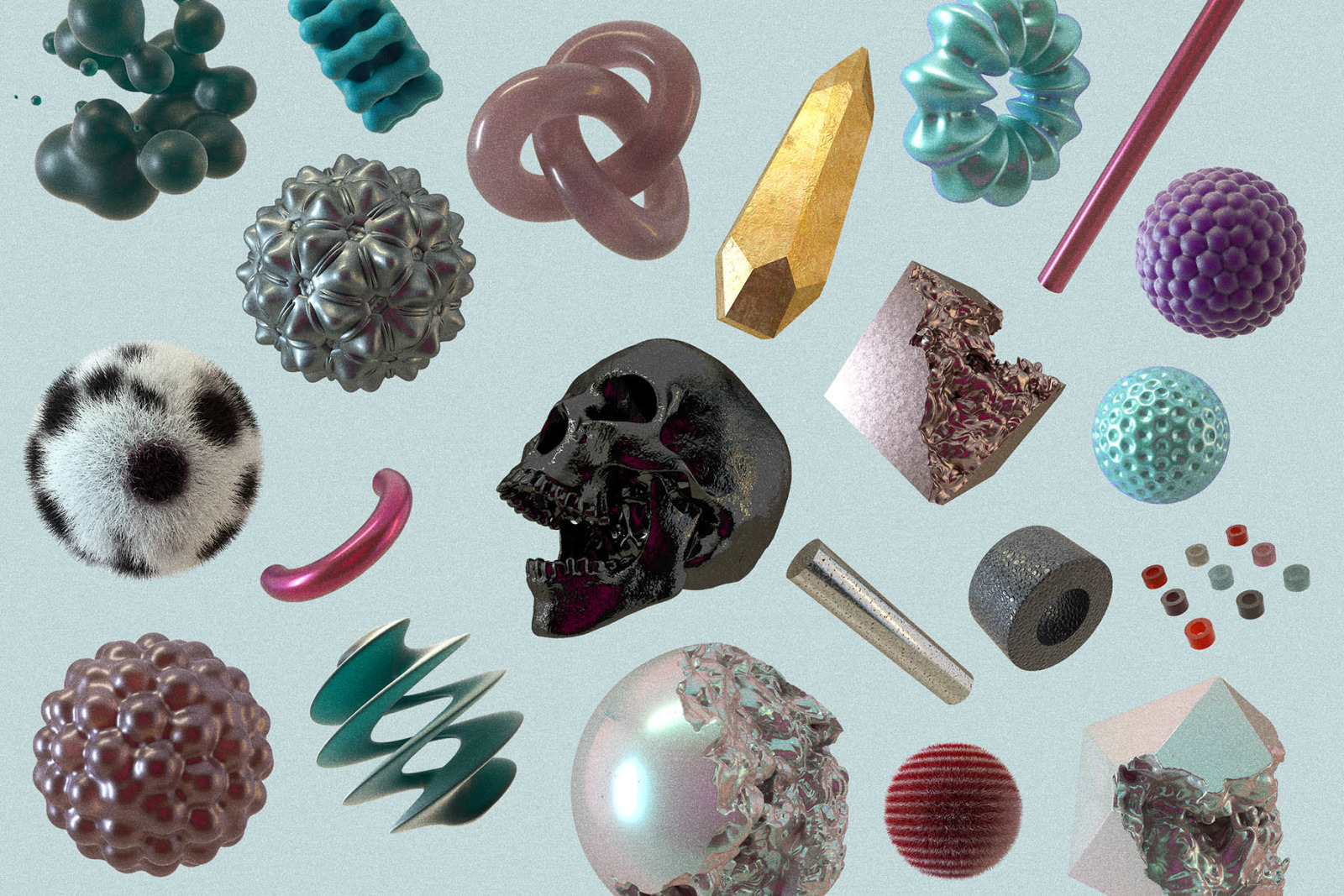 Shapes: 140 Abstract 3D Shapes Shapes: 140 Abstract 3D Shapes