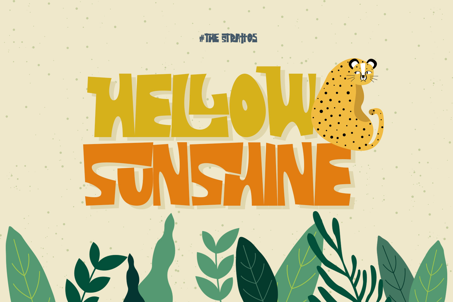 The Strattos - A Playful Font The Strattos - A Playful Font