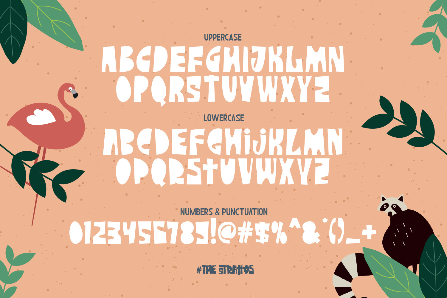 The Strattos - A Playful Font