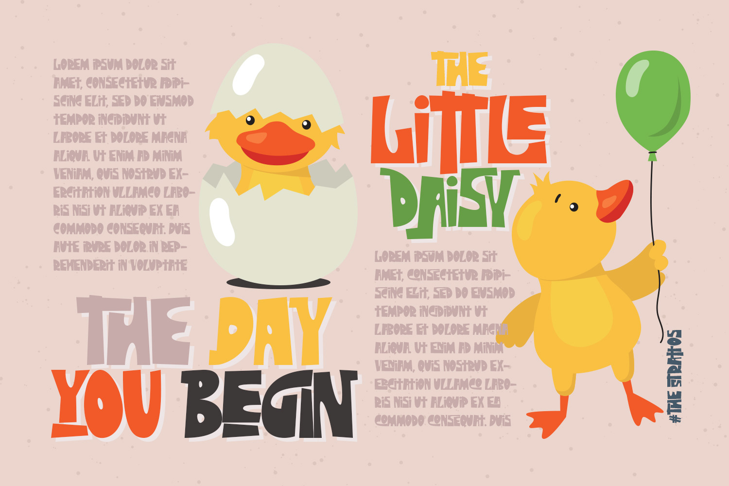 The Strattos - A Playful Font The Strattos - A Playful Font