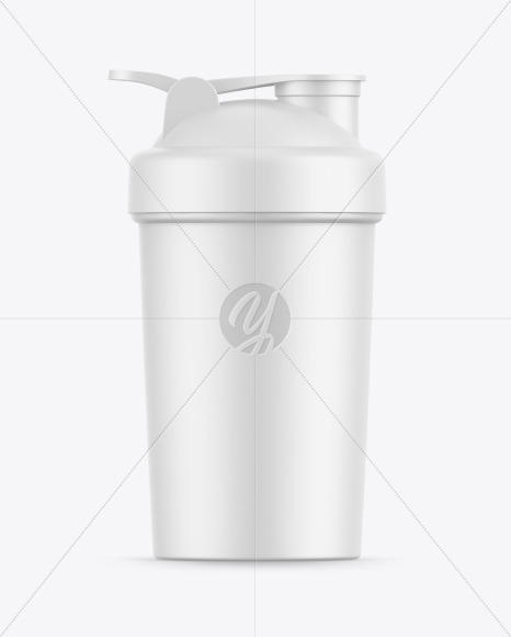 Matte Sports Bottle Mockup
