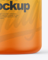 Matte Bottle Mockup