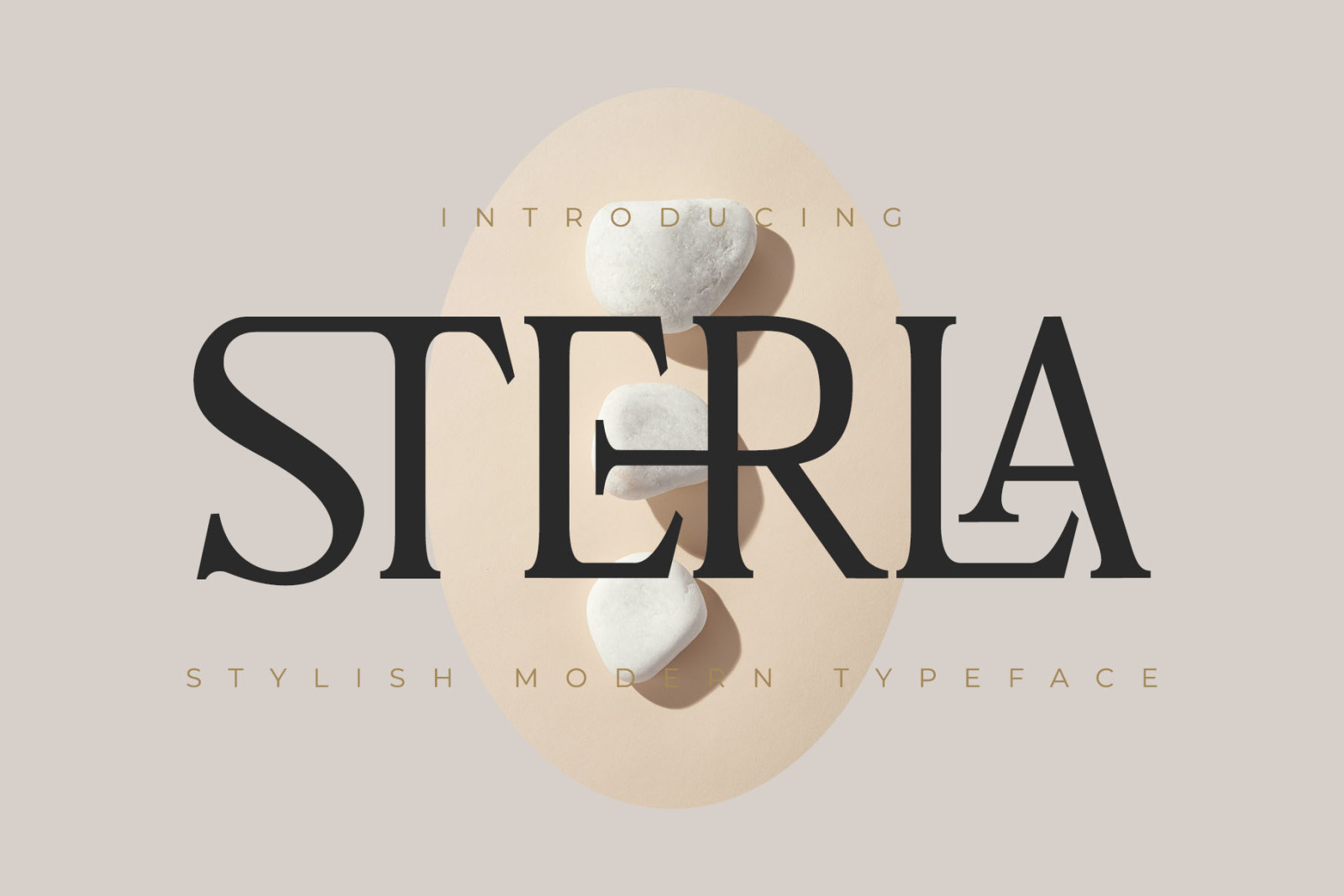 Sterla moderen stylish typeface