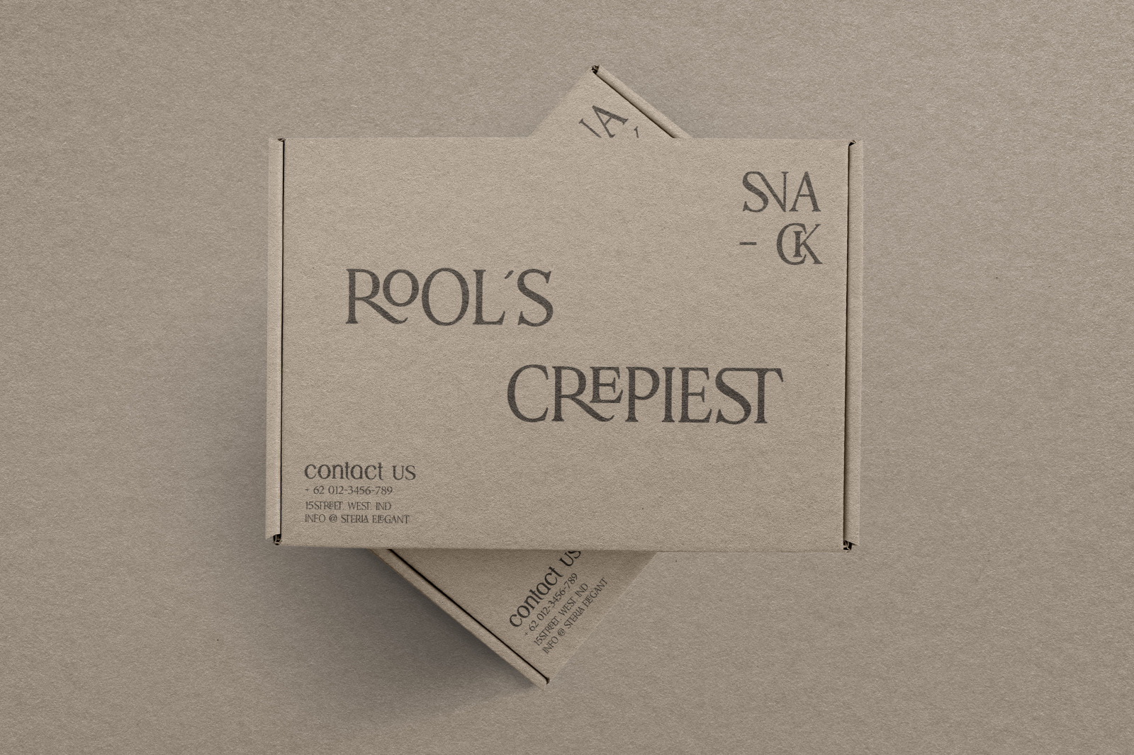 Sterla moderen stylish typeface Sterla moderen stylish typeface
