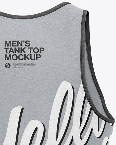 Men's Tank Top Mockup