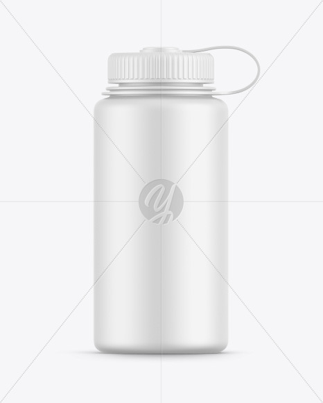 Matte Sports Bottle Mockup