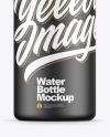 Matte Sports Bottle Mockup