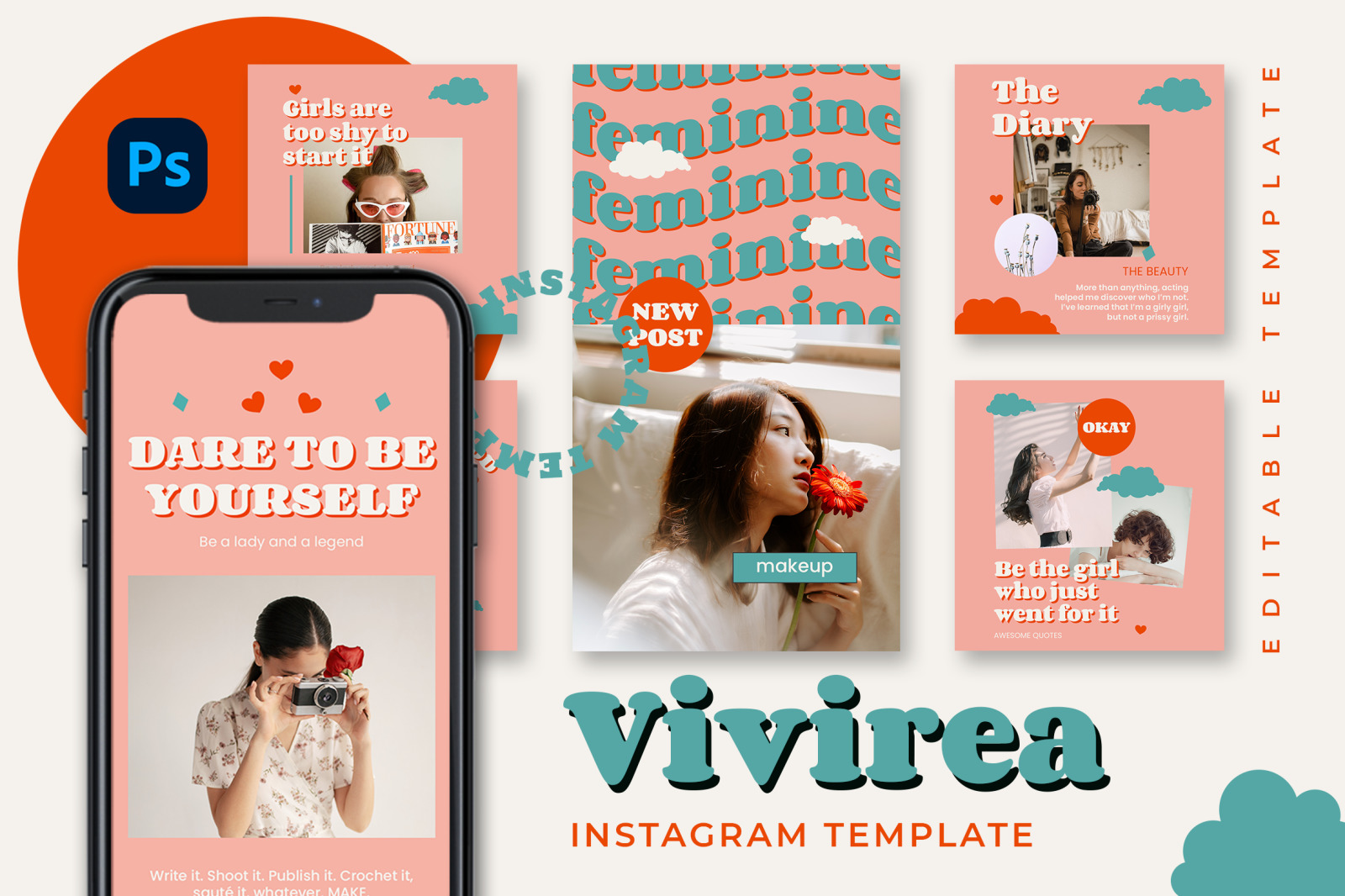 Vivirea Instagram Template