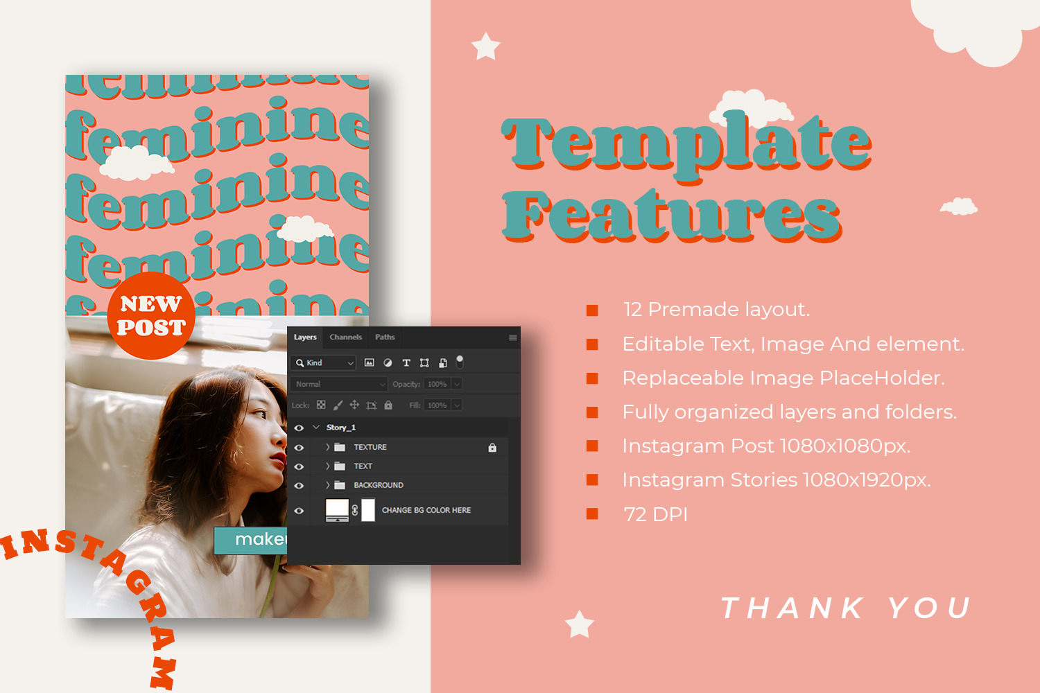 Vivirea Instagram Template Vivirea Instagram Template
