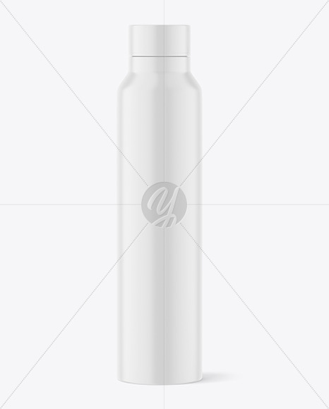 Matte Plastic Bottle Mockup