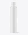 Matte Plastic Bottle Mockup