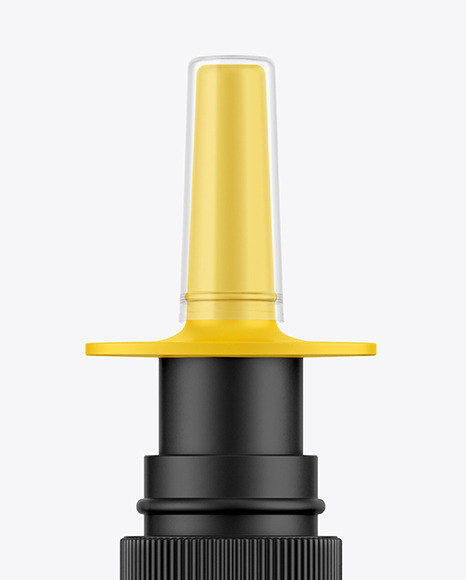 Nasal Spray Bottle Mockup