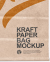 Kraft Paper Shopping Bag Mockup