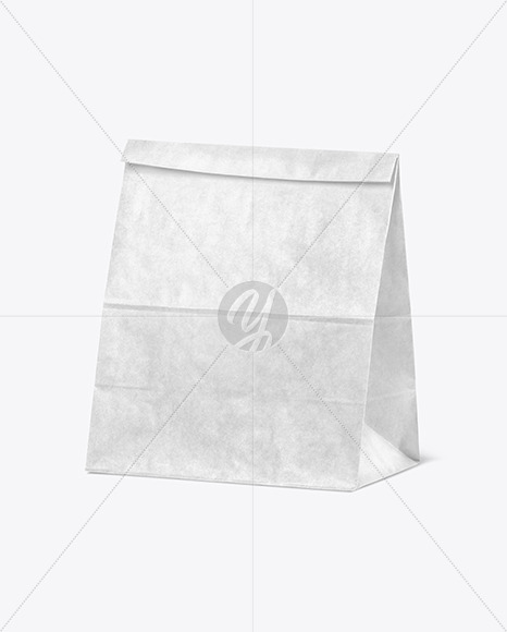 Kraft Paper Shopping Bag Mockup