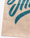 Kraft Paper Shopping Bag Mockup