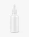 Matte Dropper Bottle Mockup Matte Dropper Bottle Mockup