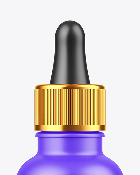 Matte Dropper Bottle Mockup Matte Dropper Bottle Mockup