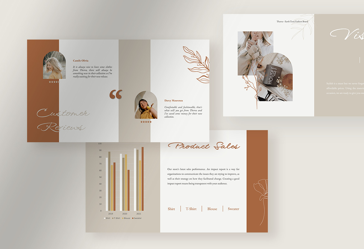 Therra - Elegant Fashion Brand Presentation PPT Therra - Elegant Fashion Brand Presentation PPT