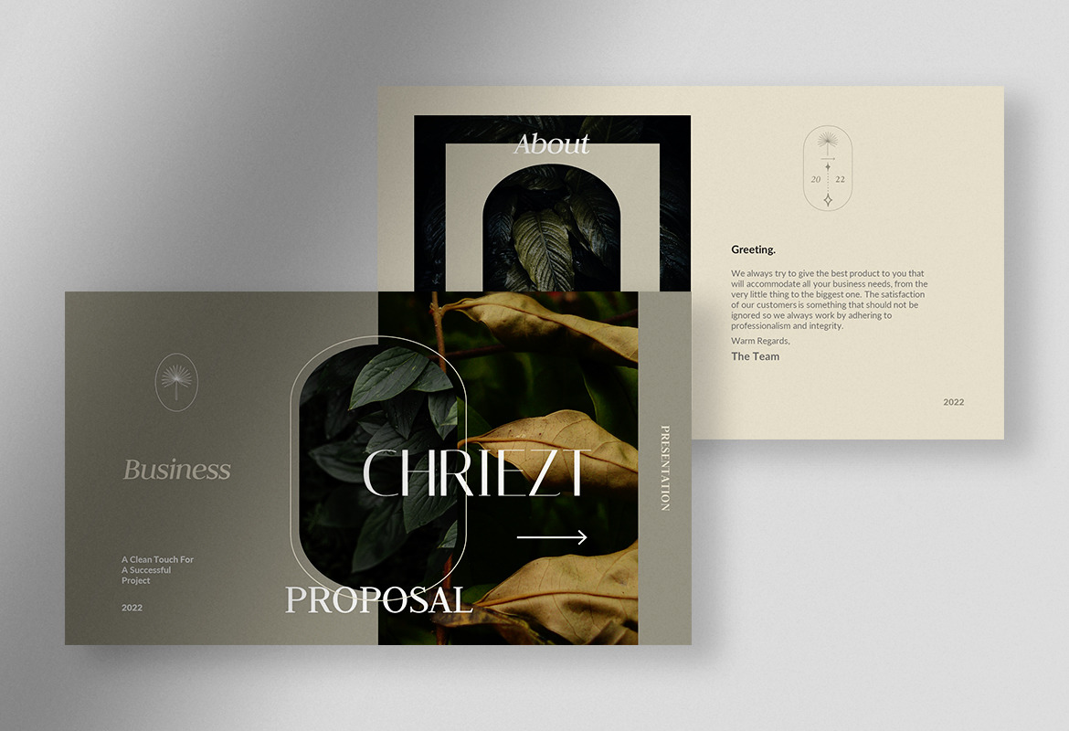 Chriezt - Clean Business Proposal Presentation Chriezt - Clean Business Proposal Presentation