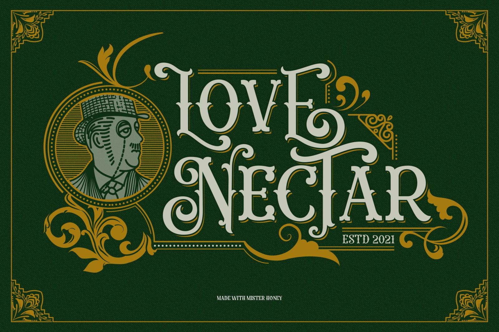 Mister Honey Typeface Mister Honey Typeface