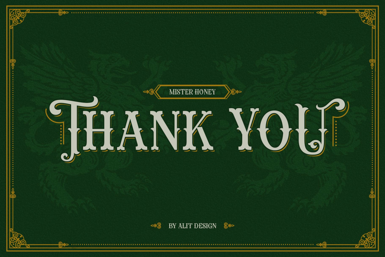 Mister Honey Typeface Mister Honey Typeface