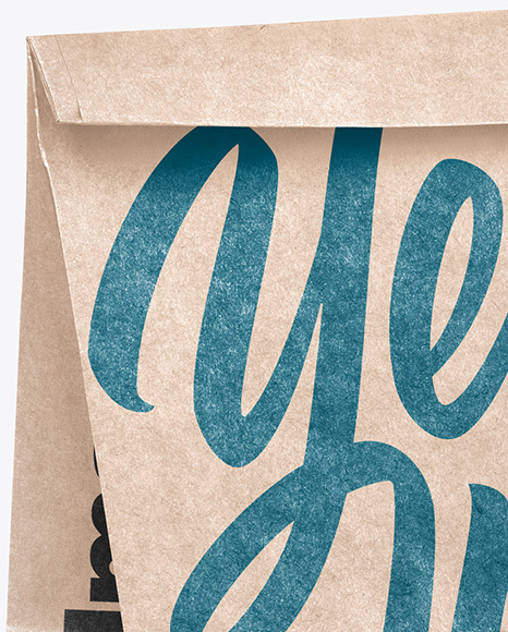 Kraft Paper Shopping Bag Mockup