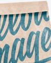 Kraft Paper Shopping Bag Mockup