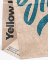 Kraft Paper Shopping Bag Mockup