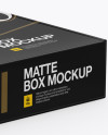 Matte Box Mockup - Half Side View (High-Angle Shot)