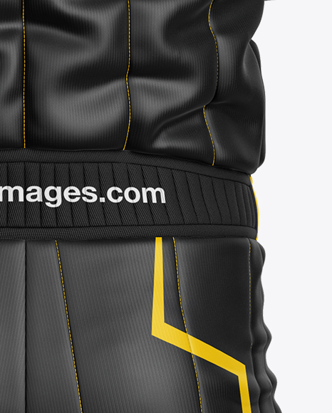 F1 Racing Kit Mockup - Back View