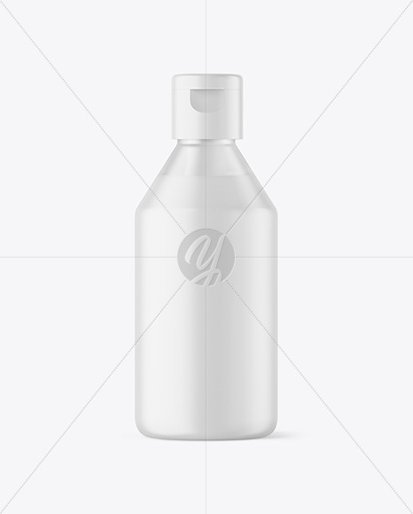 Frosted Liquid Soap Cosmetic Bottle Mockup