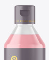 Clear Liquid Soap Cosmetic Bottle Mockup Clear Liquid Soap Cosmetic Bottle Mockup