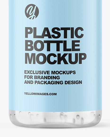 Clear Cosmetic Bottle Mockup